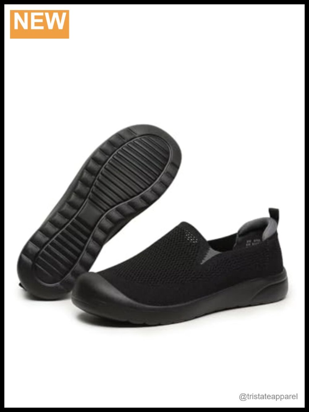 Women's Slip-on Loafers Knit Walking Penny Shoes